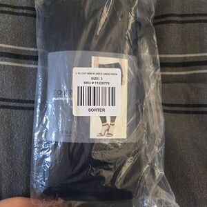 Black Torrid Platinum Legging Fleece Lined Full Length Size 3 Leggings NWT